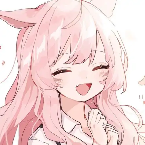 ins粉色系动漫女头