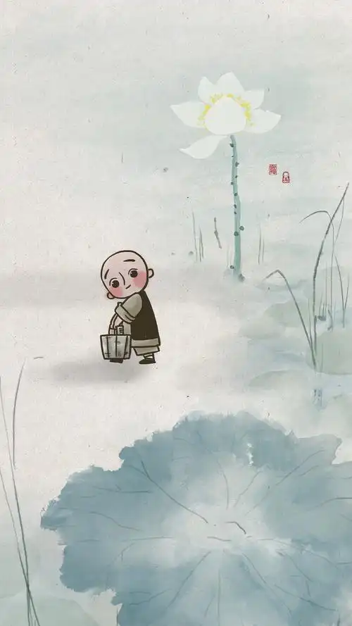 一禅小和尚活在当下