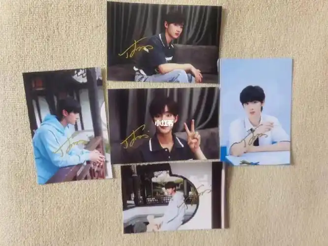 丁程鑫刘耀文张真源严浩翔贺峻霖签名照#tnt时代少年团  #丁程鑫  #刘