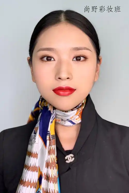 美妆里的清流宁波美妆学校气质空乘职业妆