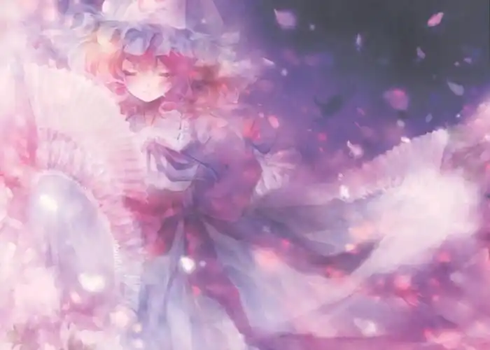 艺术动漫女孩装扮风扇4k动漫壁纸