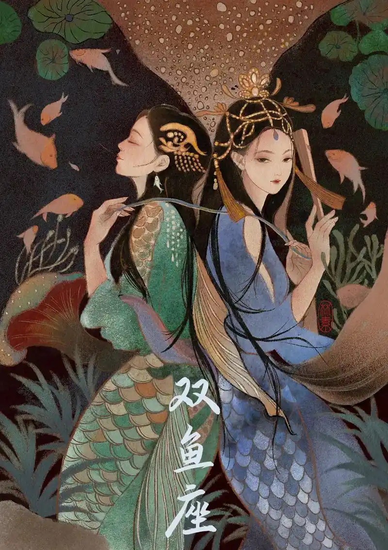 十二星座古风拟人.#古风美人 #国风古韵 #清冷气质 - 抖音