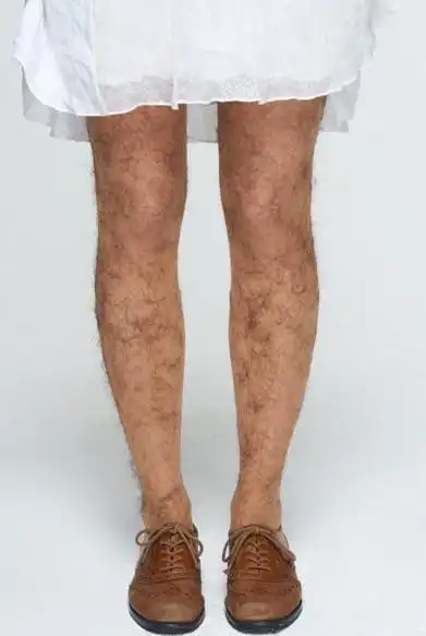 英国推出重口味版防狼腿毛袜浓密腿毛美女吓死咸猪手