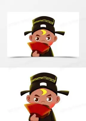 手绘可爱包青天元素180卡通手绘可爱包青天元素80手绘卡通包青天元素