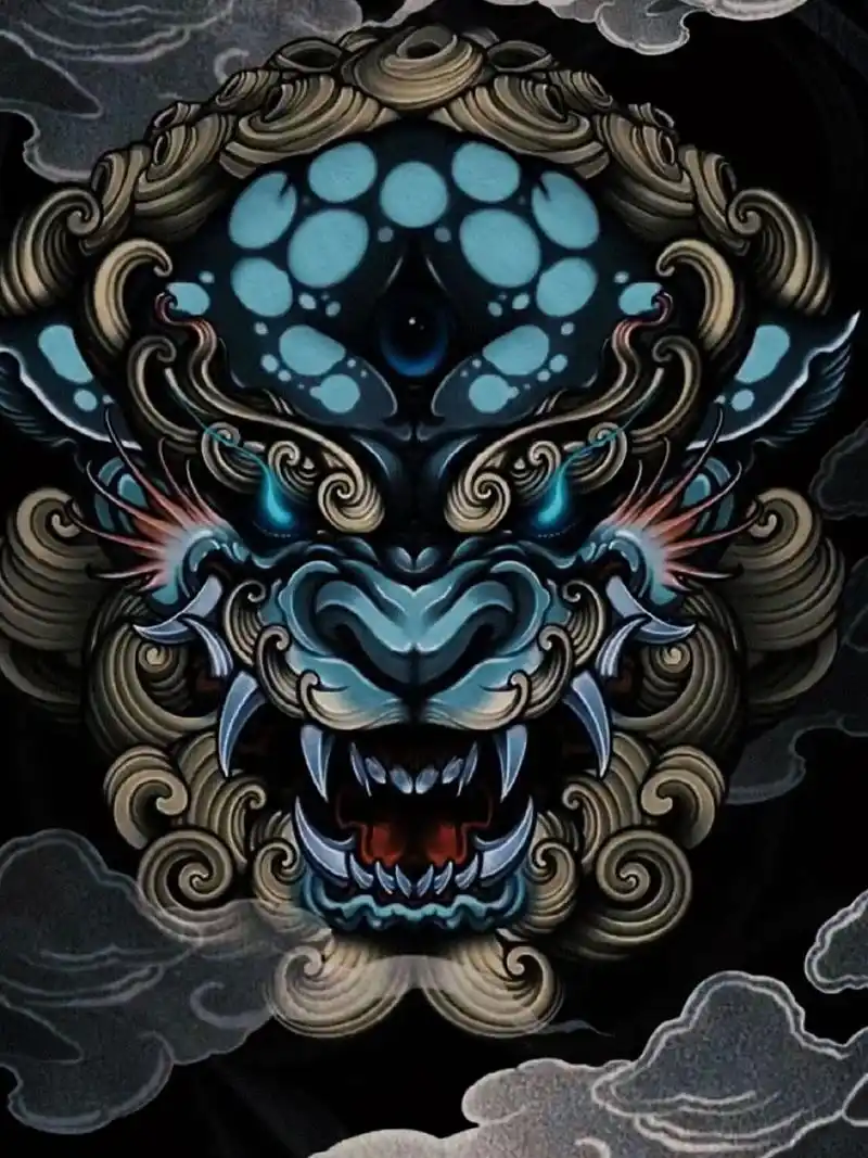 100个适合满背纹身素材 100个适合满背纹身素材,第75个