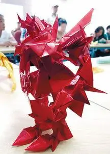 折折纸变形金刚第三段