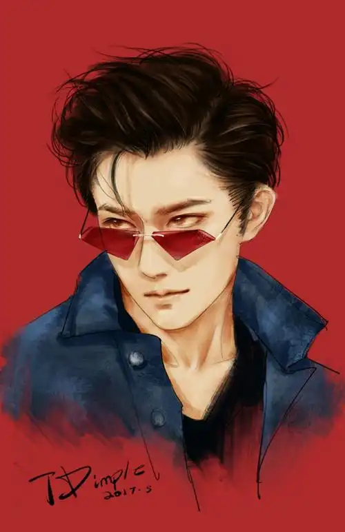 二次元少年易烊千玺