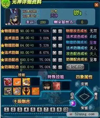 qq三国吕布精元什么时候出来.技能可能是 那些