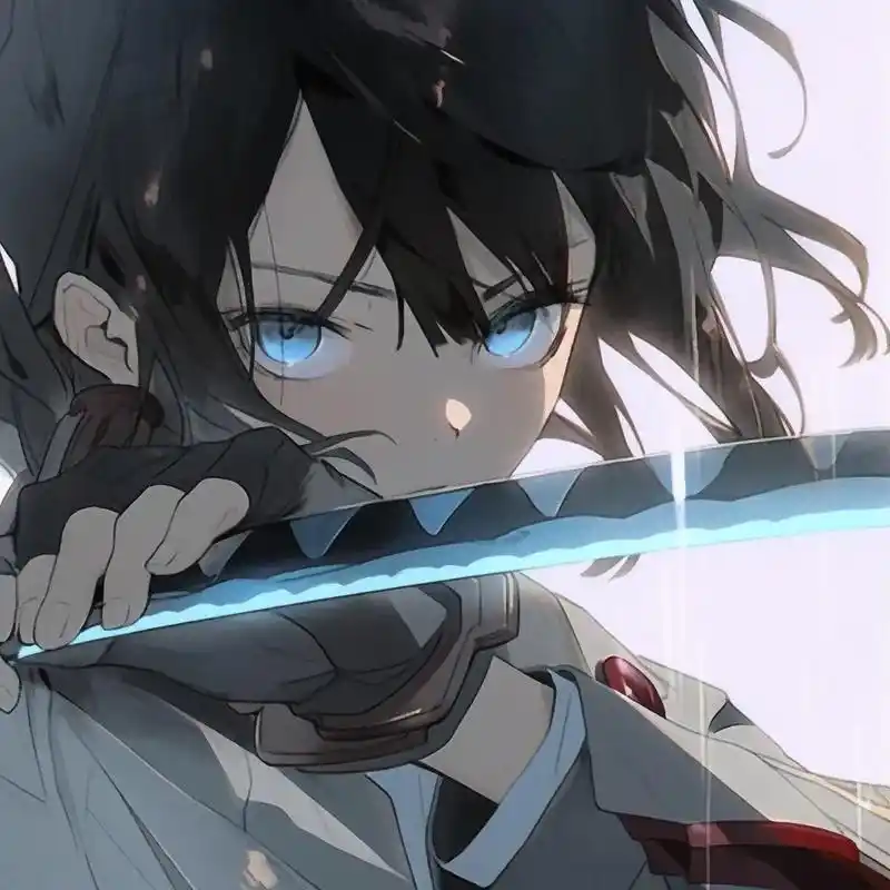 仗剑走天涯.#动漫男头 #二次元 #优质头像 #二次元头像  - 抖音