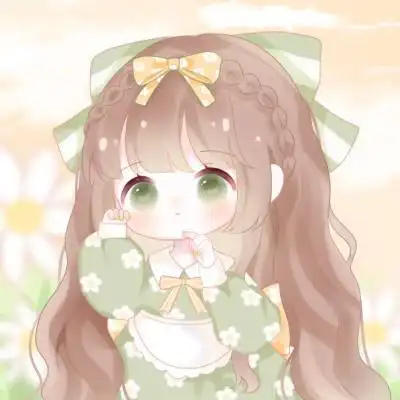 可爱卡通头像女生呆萌q版简单60张