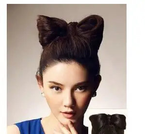 女生蝴蝶发型图片个性蝴蝶发型让女生更拉风