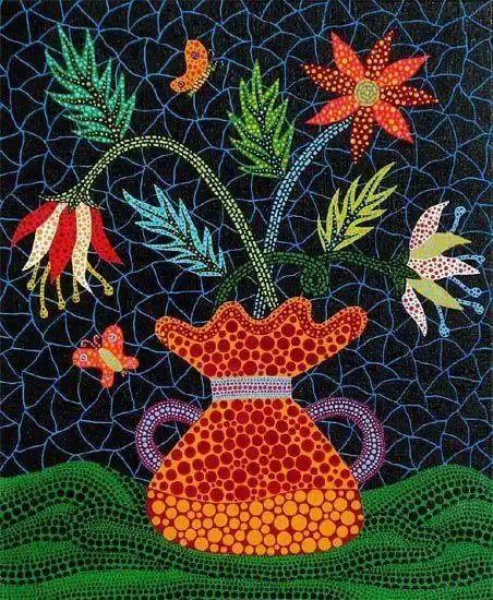 魔性的圆点女王草间弥生绘画作品集