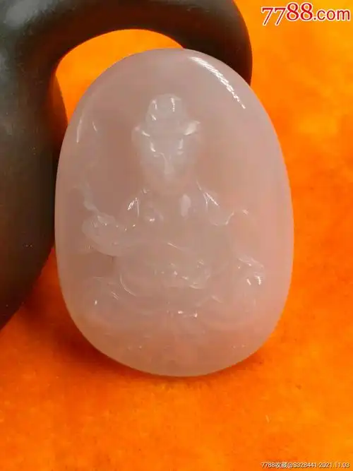新疆和田玉羊脂玉观音