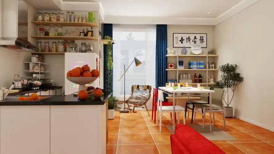 家有儿女一层客餐厅装修效果图第1张