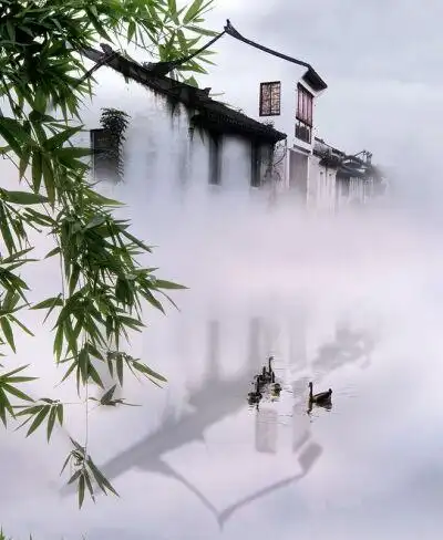 七绝·江南烟雨