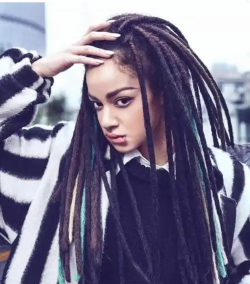 女生怎么脏辫编法