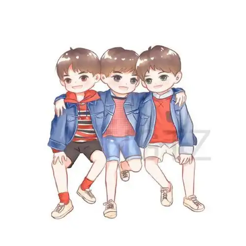 饭绘tfboys团图,梦回当年最好的朋友