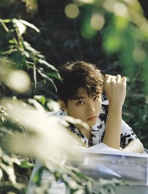 王俊凯工作室更新图了老帅了