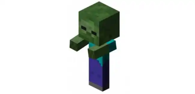 我的世界里的僵尸怎么画 僵尸简笔画 僵尸卡通画绘画教程(2)