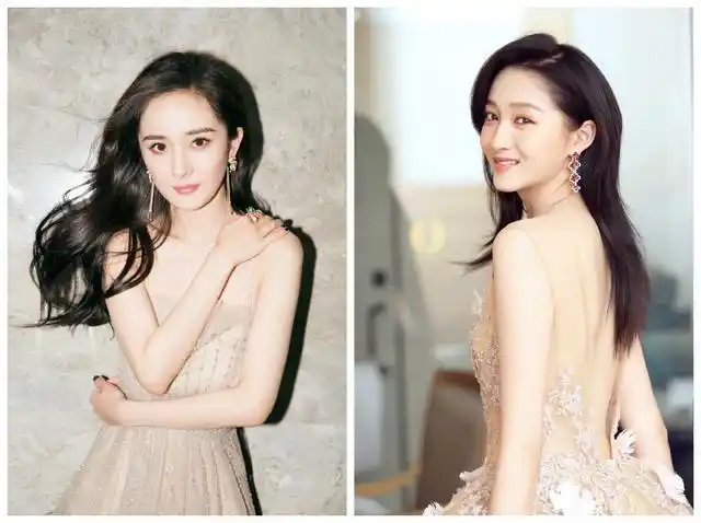 关晓彤与杨幂同穿黑色芭蕾舞短裙撞裙又撞腿谁更惊艳