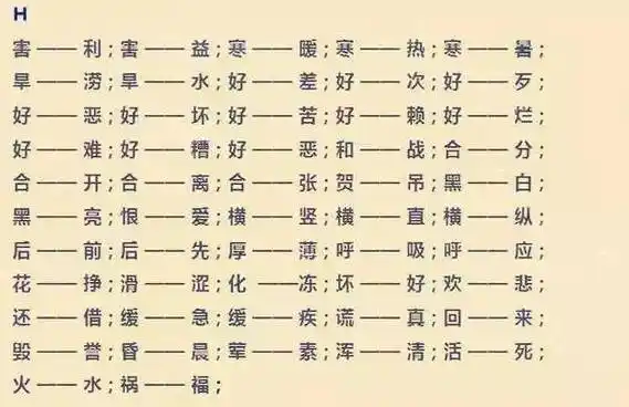 清的反义词 :浊,浑 清组词 :清白,清早,清新,清晨,清水,清香,冷清