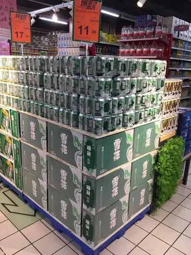 咸安啤酒节陈列