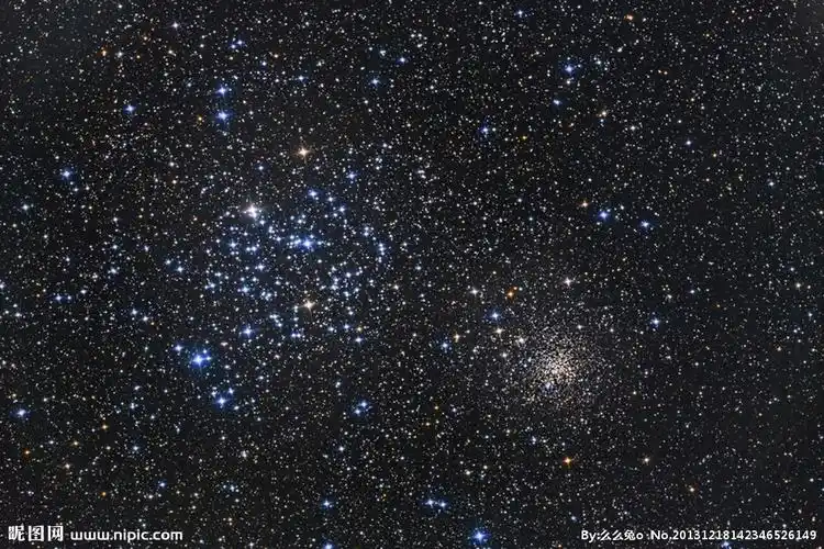 黑色星空背景图片