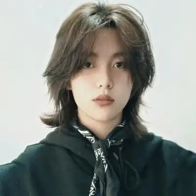 狼尾假发男日系短发鲻鱼头木村拓哉同款仿真男士武士头自然全头套