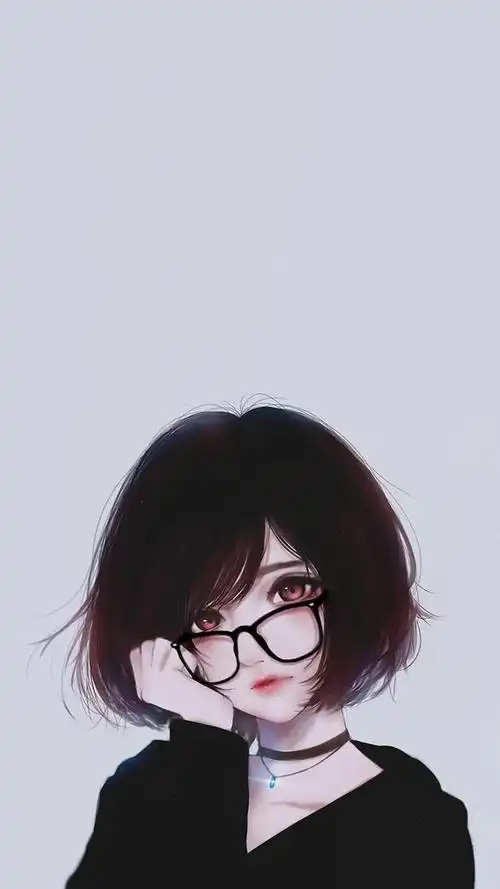 女生高冷系列,高清手机动漫壁纸图片