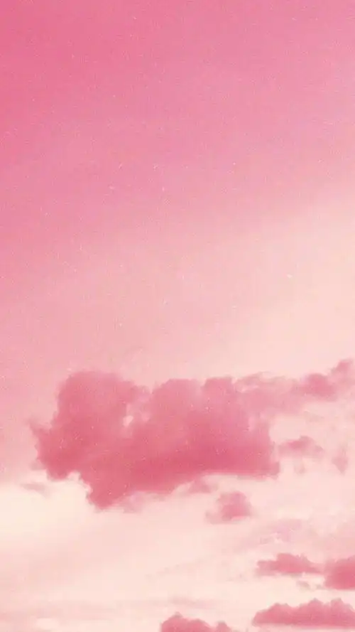 粉色少女心爆棚云朵