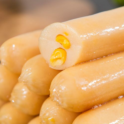 玉米齐汇味烤台湾风味热狗大号香肠烧烤烤肉香肠