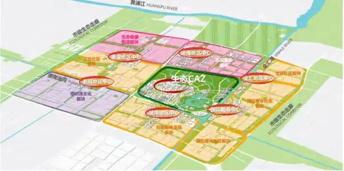 较新:奉贤新城总体城市设计出炉 从远郊尽端到枢纽会客厅-上海搜狐