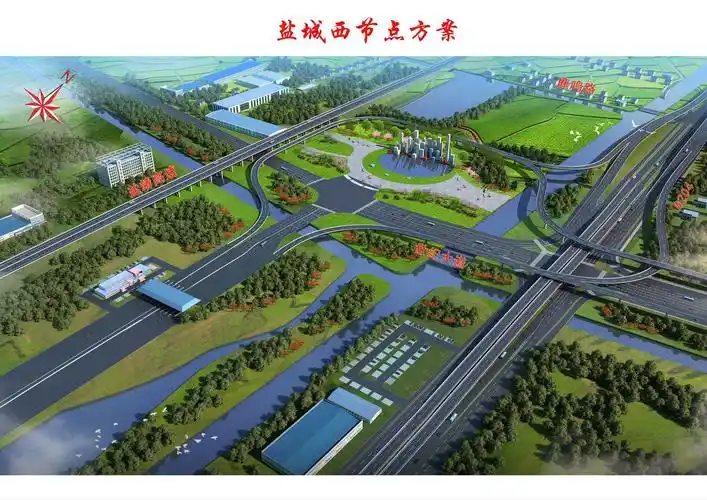 长33公里投66亿元盐城市区内环高架三期五条新线全揭密