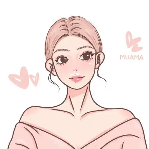 卡通可爱手绘头像女生头像附过程