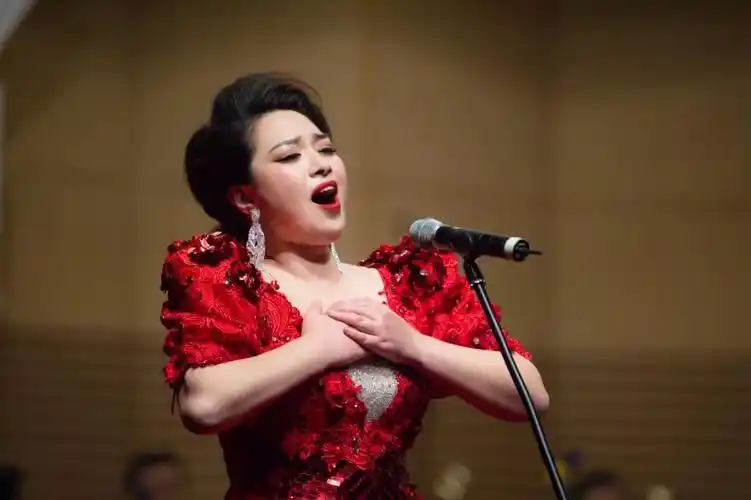 女高音歌唱家项珮霞倾情演唱我爱你中国新年音乐会共迎2020