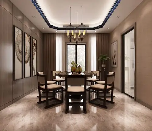 两江望府-新中式_效果图|图片|装修案例-新浪家居