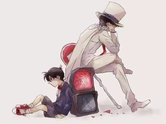 工藤新一和黑羽快斗谁更痛苦?_基德