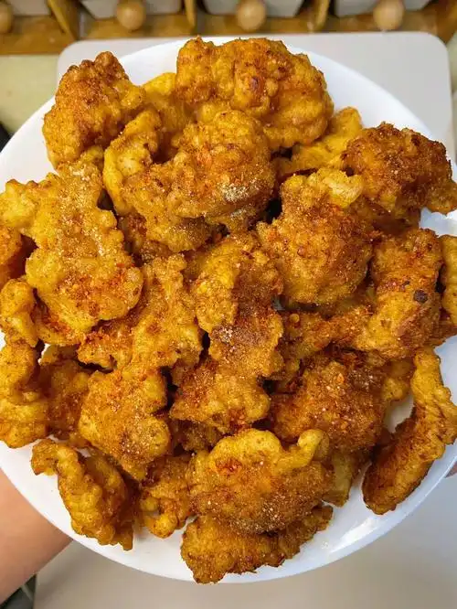零失败椒盐鸡块做法外酥里嫩秒杀炸鸡店