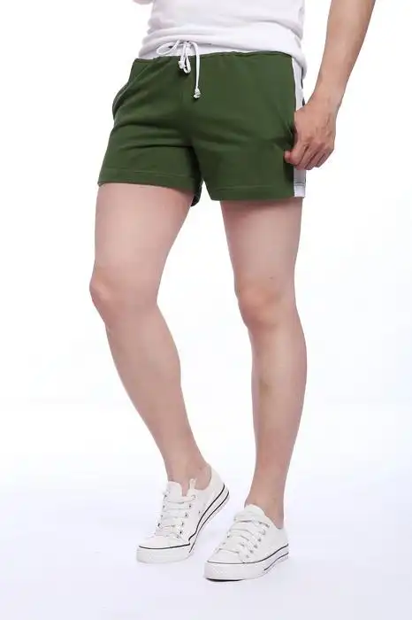 奎元男子棉质运动短裤男三分裤运动裤健身紧身跑步性感超短裤