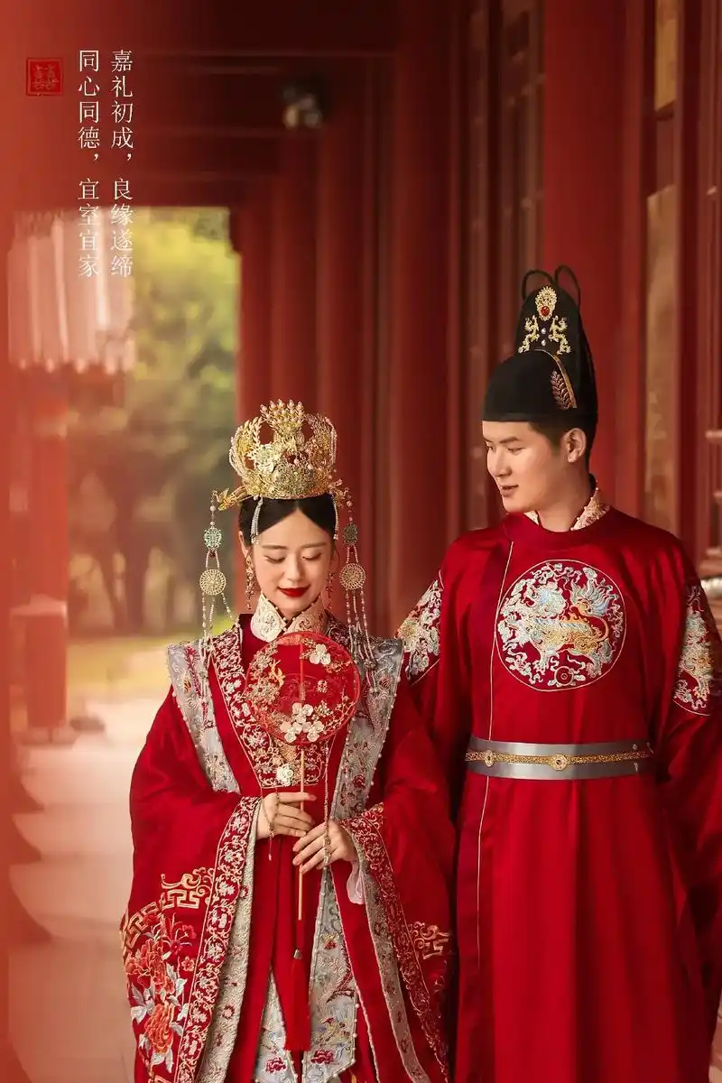 被长辈夸赞的汉服婚纱照78古装偶像剧既视感.