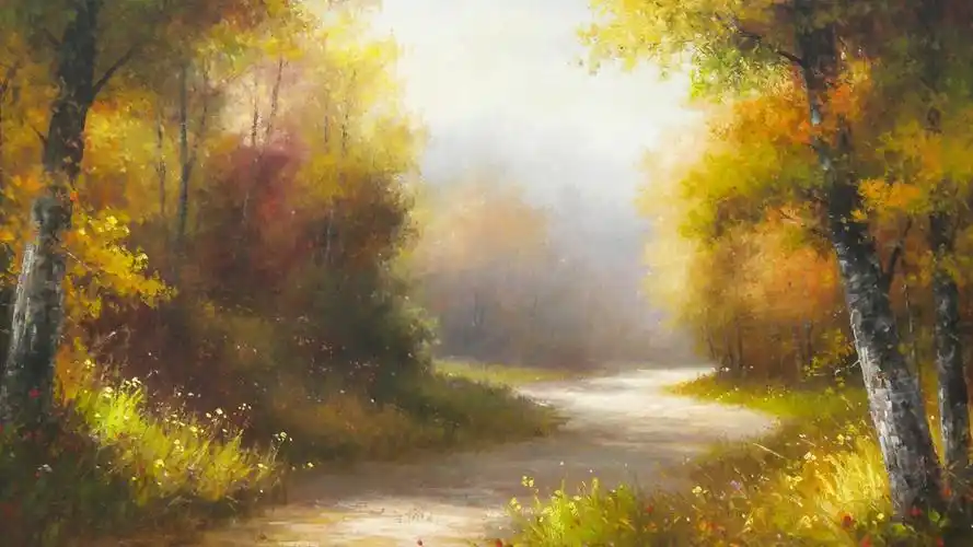 精致唯美艺术插画高清桌面壁纸