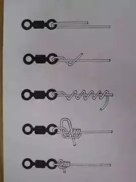 图解十款八字环的绑法