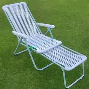 躺椅折叠午休午睡办公室夏天乘凉椅家用便携户外休闲塑料沙滩椅子