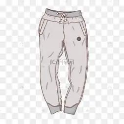 穿裤子男孩卡通