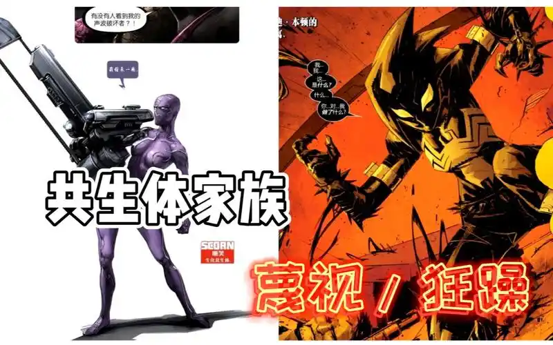 共生体家族 毒液的后代 蔑视/狂躁