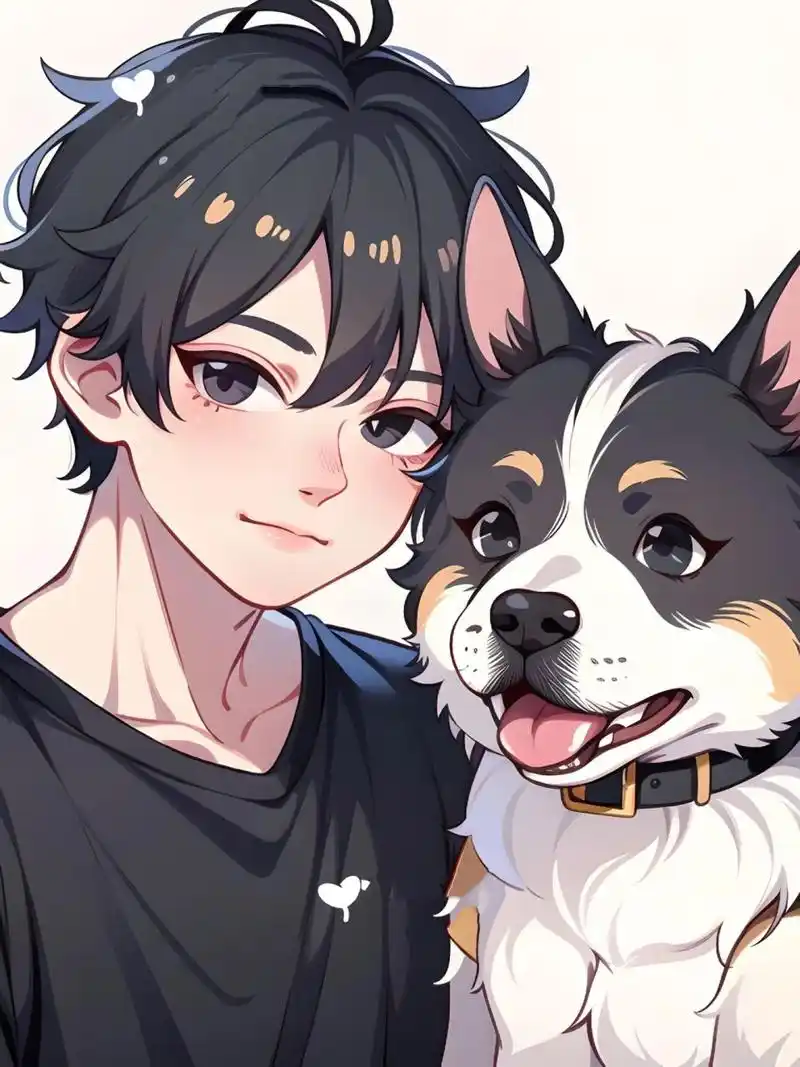 绘画素材 | q版动漫男生