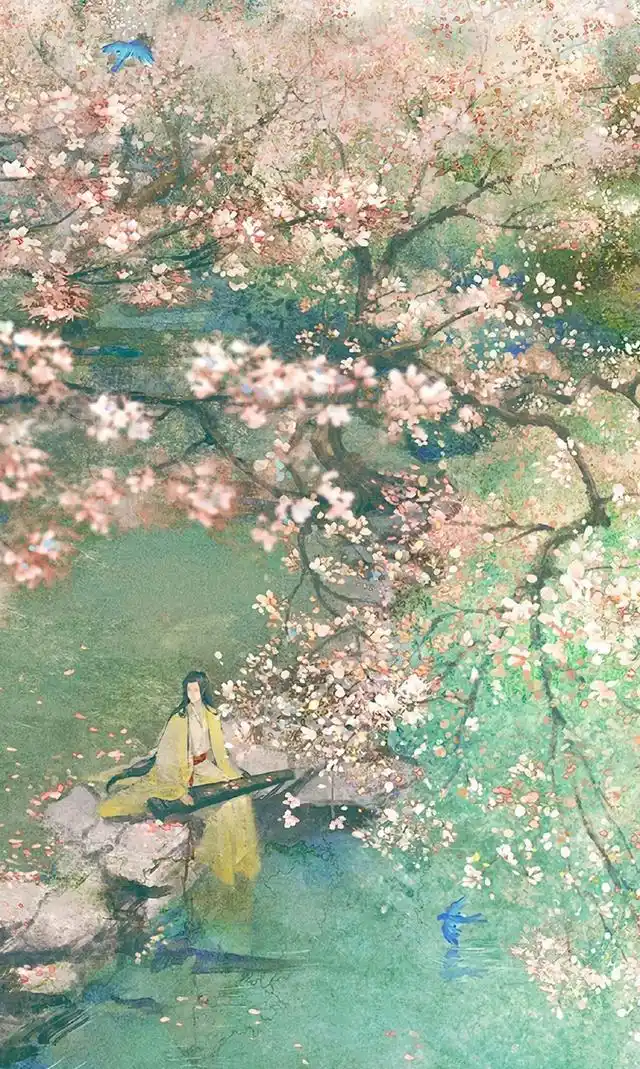 古风高清唯美背景图片分享寻一份静谧得一处安宁