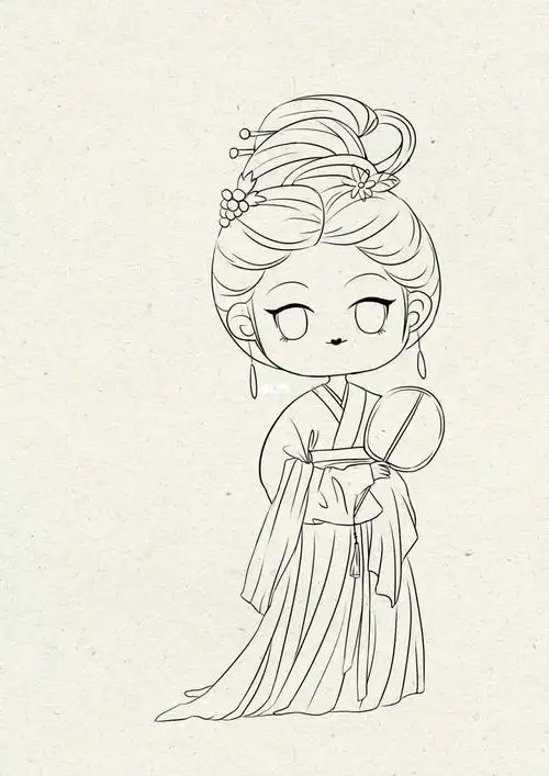 q版古风人物系列打卡第八张