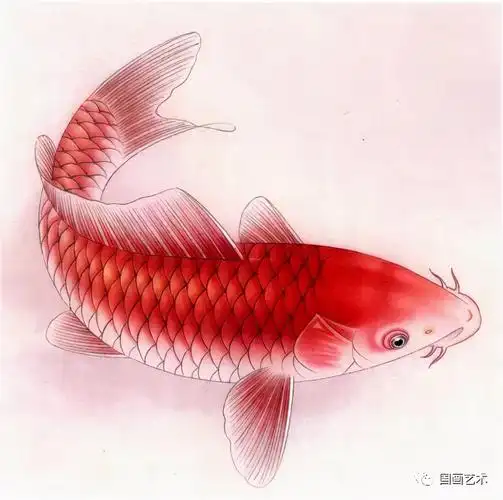 工笔鲤鱼着染步骤及作品欣赏