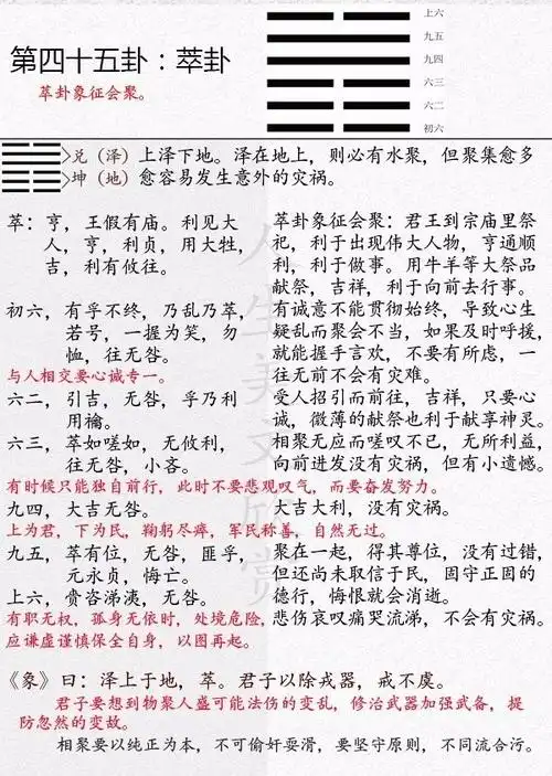 《易经》萃卦(45)-搜狐